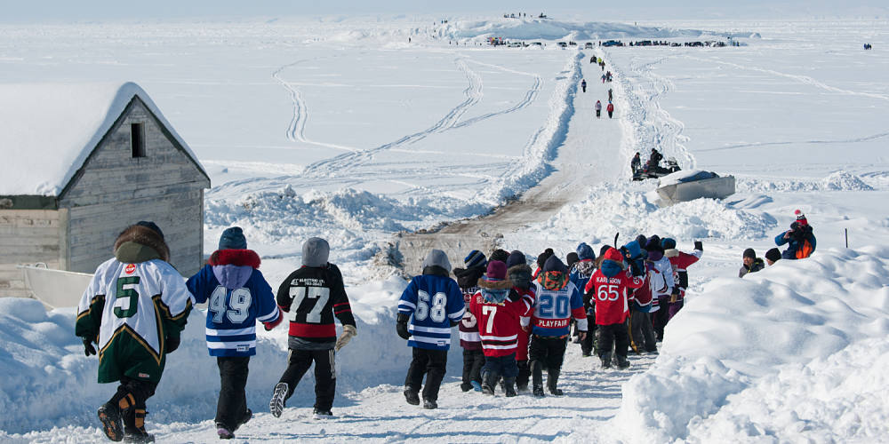 Stanley Cup Visit, Pond Inlet, Nunavut, 2016